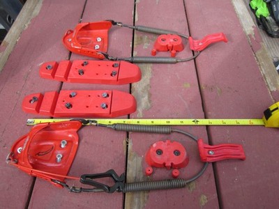 Rottefella RED CHILI Telemark Ski Bindings w/ G3 Risers