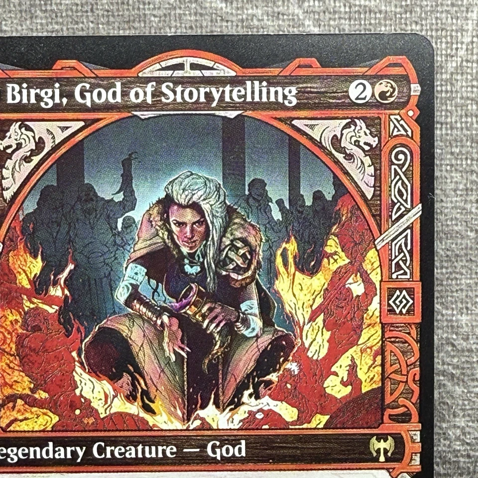 MTG Birgi, God of Storytelling (Showcase) – Kaldheim (KHM) #311 Non-Foil NM - Image 4 of 4