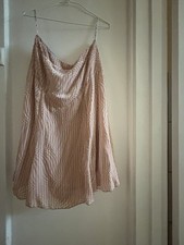Alannah Hill Women?s Size 8 Silk Skirt  pale pink 