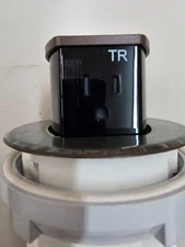 Hubbell Kitchen & Bath Counter Pop Up Receptacle. Bronze RCT200BZE.