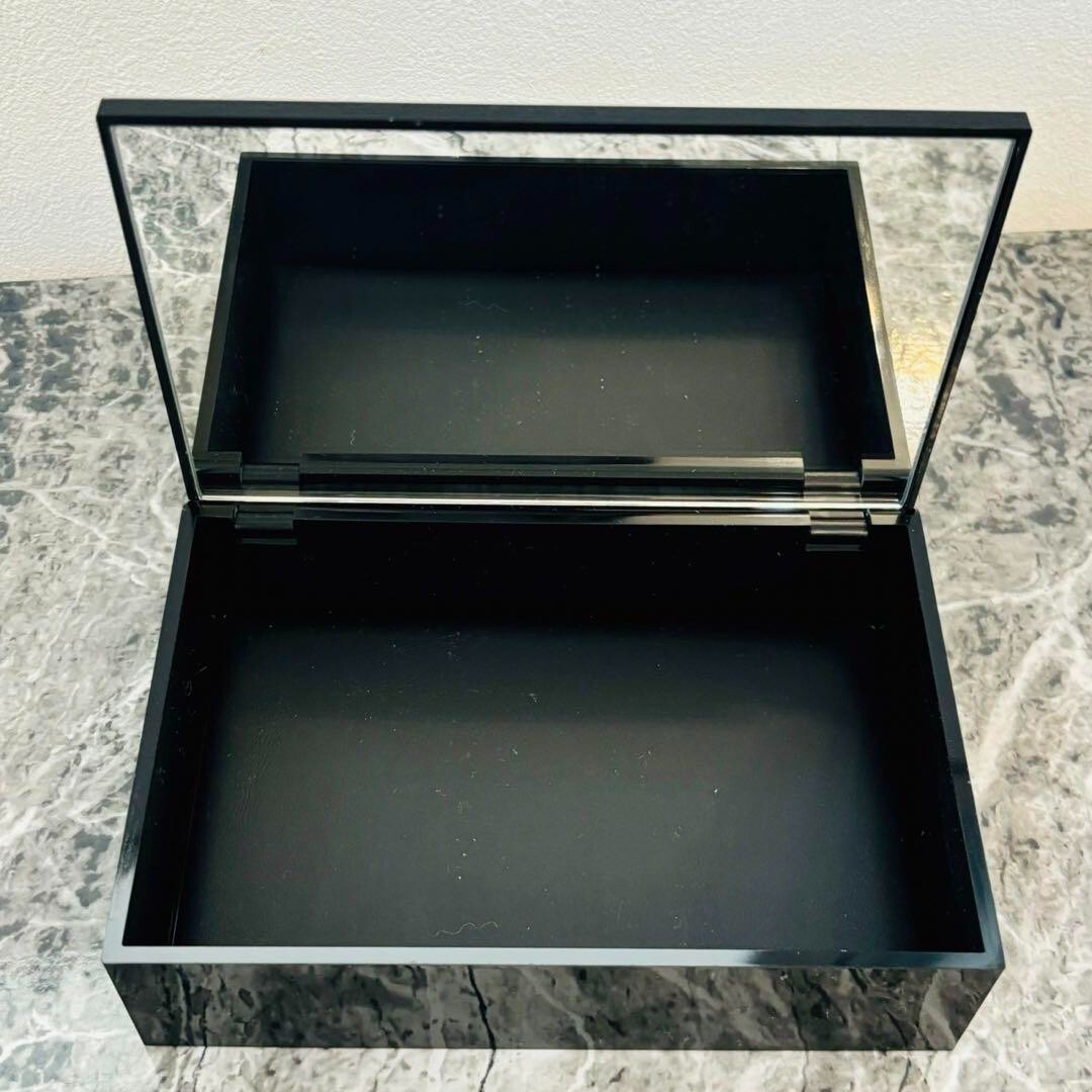 Chanel Makeup Box with Mirror Accessory Case Novelty 15 x 10