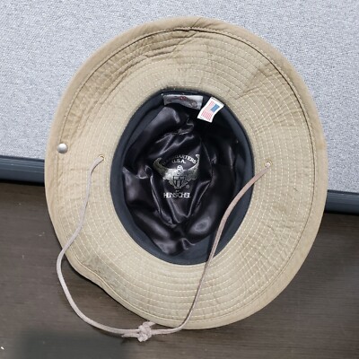 Henschel Hatquarters Tan Canvas Western Safari Hat Side Snap  display picture 1