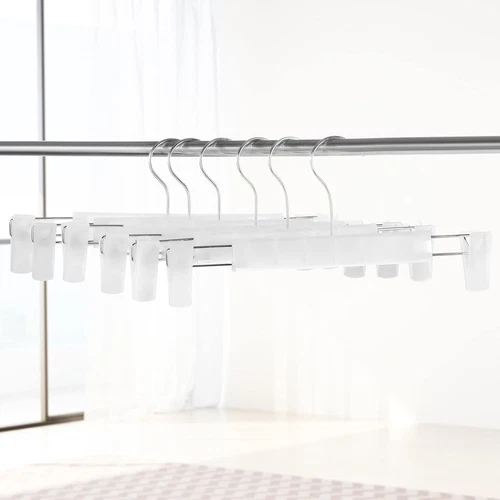 Kleider Hosenbügel Platzsparende Rockhalter mit 360° drehbaren Haken Adju... - Bild 3 von 7