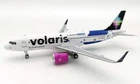 A320-271N VOLARIS EL SALVADOR REG: N544VL WITH STAND - EL AVIADOR IFEAV544 1/200