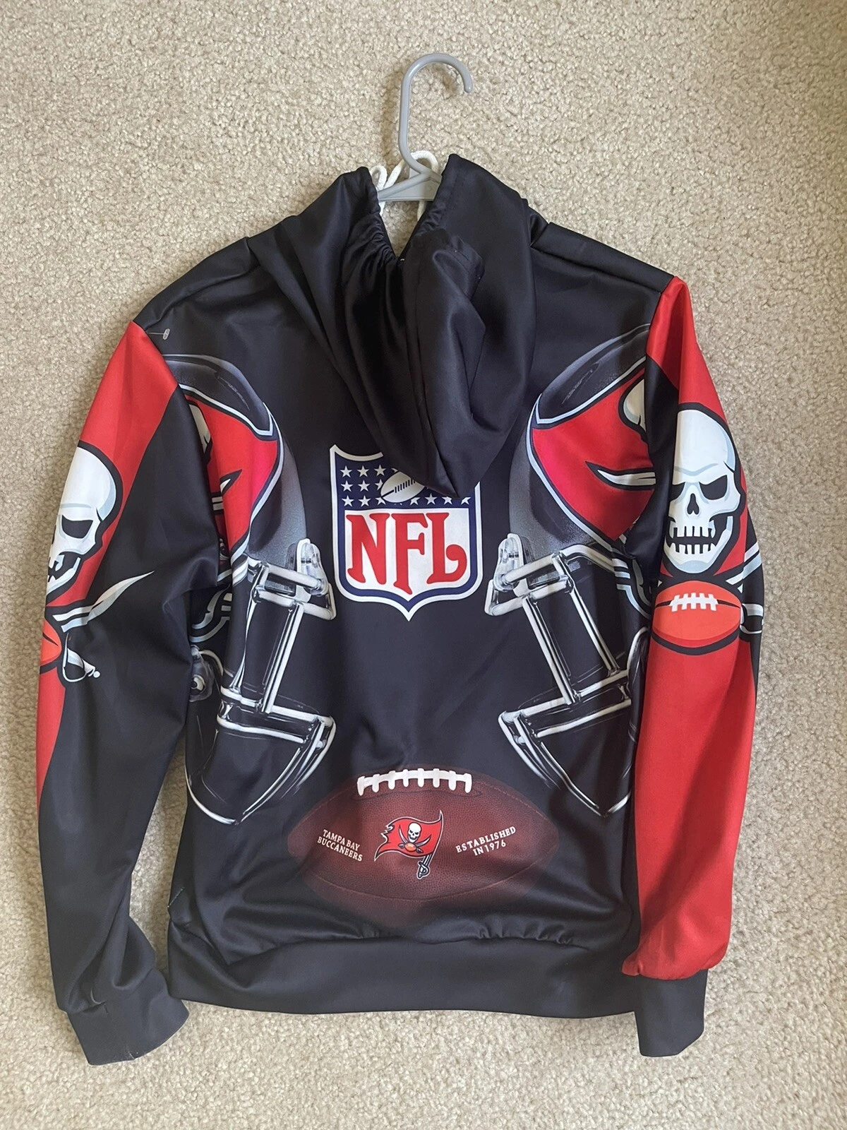 Tampa Bay Buccaneers All Over Print 3D Hoodie Small