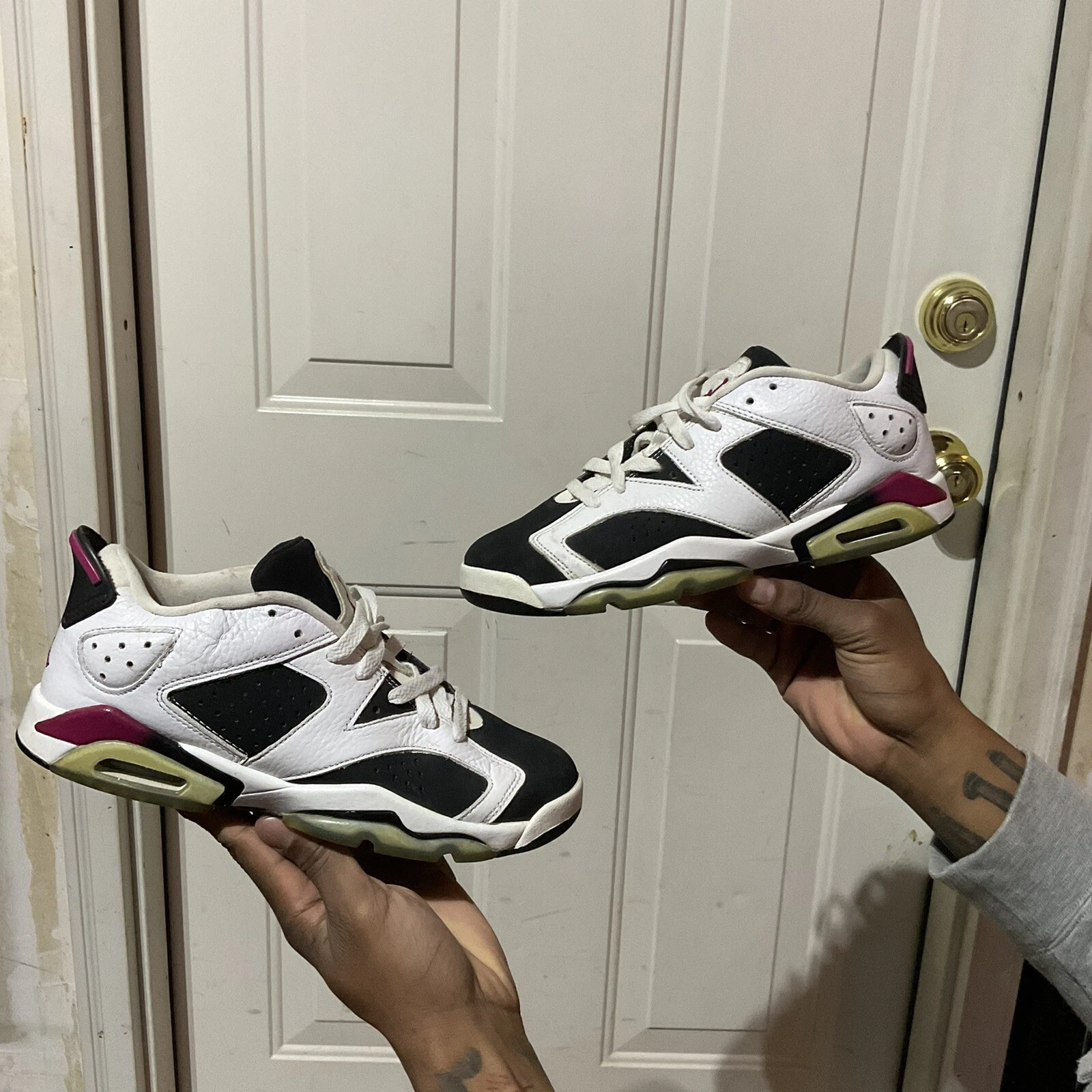 kids air jordan 6 retro low GG Fuchsia size 7