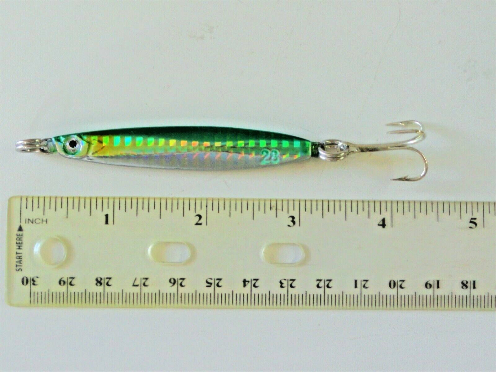 to 50 pcs Metal Jig Colt Sniper 28g Knife Vertical Jigs Choose