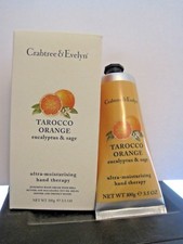 CRABTREE EVELYN TAROCCO ORANGE EUCALYPTUS MOISTURIZING HAND CREAM NEW in BOX