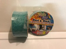 FAB-PIEL-ADHESIVO-INMITACIÓN-PIEL-Y-PELELPA-MATERIAL-ARTESANAL--TURQ/VERDE AZULADO-PELUDO-(1-ROLLO)