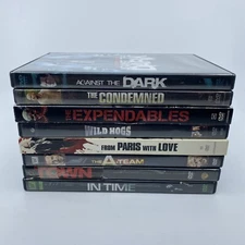 Action Movie DVD Lot of 8 - See Description For Titles