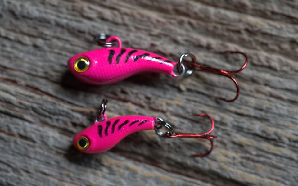 Kenders K-Rip Mini Vibe – Jig Per Pesca Sul Ghiaccio 1/32 Oz, Colore Bluegill, 1 Pezzo
