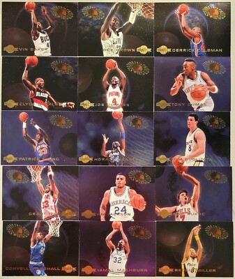 1994-95 SkyBox Premium Slammin' Universe Series Inserts - Pick your Card -
