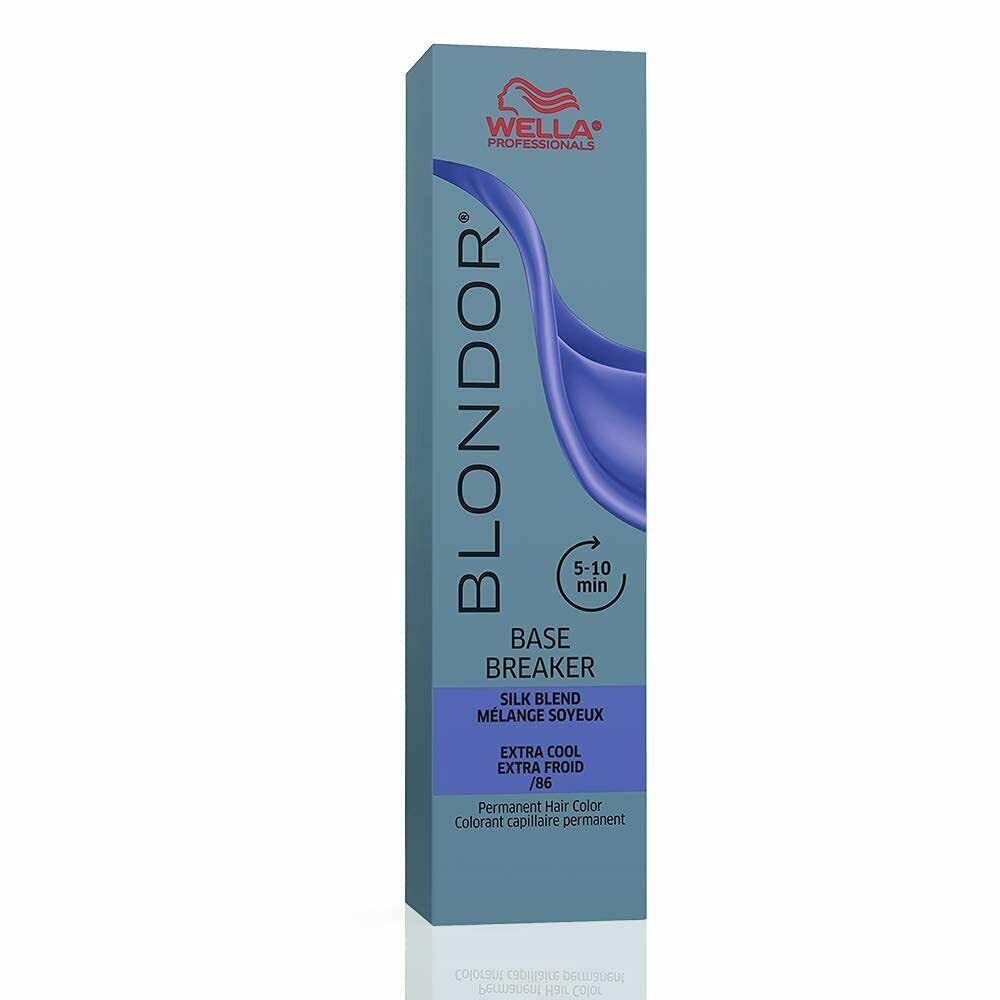 Стойкая краска для волос Wella Blondor Base Breaker Silk Blend Extra Cool /86, 2 унции