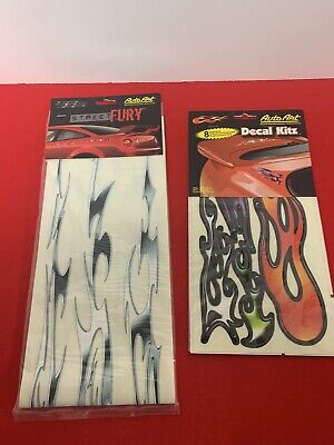 Street Fury Auto Decals Chroma Graphics Ripple Metal 22 Decals Per Pack