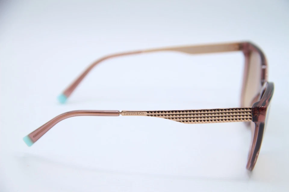 NEW TIFFANY & CO. TF 4165 8297/3D CLEAR PINK GRADIENT AUTHENTIC SUNGLASSES 54-17 - Image 4 of 4