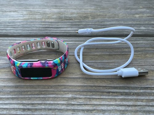 Smart Watch Multi Color Bracelet Fitness Step Calories Monitor Size adjustable - Picture 7 of 12