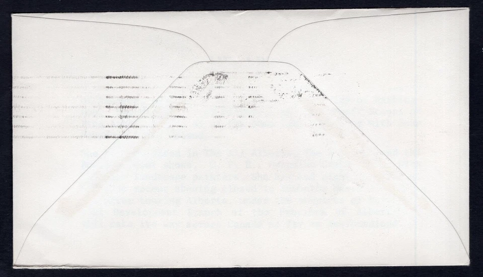 Canadá 1972 Cubierta FDC, Convención RPSC Canpex Edmonton Estación de Tren Cachet Foto 2 de 2