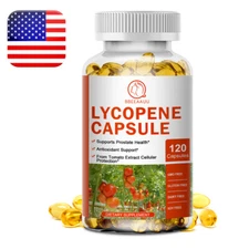 120Caps Lycopene Capsules High Protency Antioxidant&Prostate Health Support