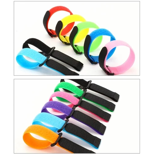 20x Fishing Rod Tie Strap Tackle Wrap Band Fish Pole Holder Fastener USA - Bild 6 von 22
