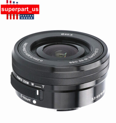 APS-C mirrorless Camera Lens Sony E PZ 16-50mm f/3.5-5.6 OSS (Bulk Packaging)
