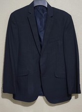 Kenneth Cole Reaction Mens Size 38S Dark Blue Two Button Blazer