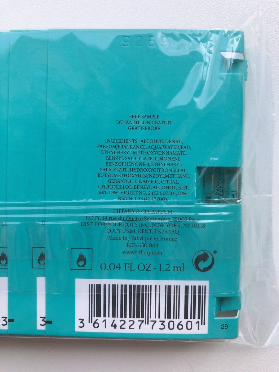 3 x Tiffany & Co. Tiffany & Love Eau de Parfum for Her EDP Spray