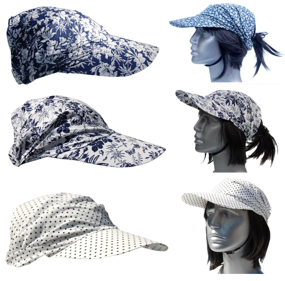Cool4 Sommer Bandana Cap Visor Schirm Kopftuch Mütze Strand Meer Beanie  E05 - Bild 1 von 2