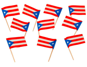 200 2 5 Puerto Rico Puerto Rican Flag Toothpicks Ebay