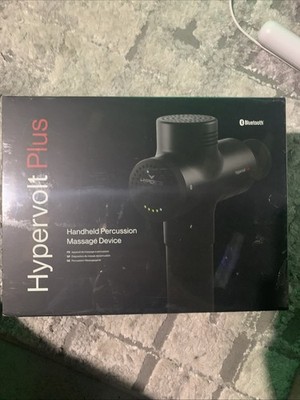 Hyperice Hypervolt Plus Percussion Massage Device Black, Bluetooth