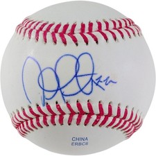 Nick Martinez Signed Rawlings Baseball Exact Photo Proof COA Rays Padres Rangers