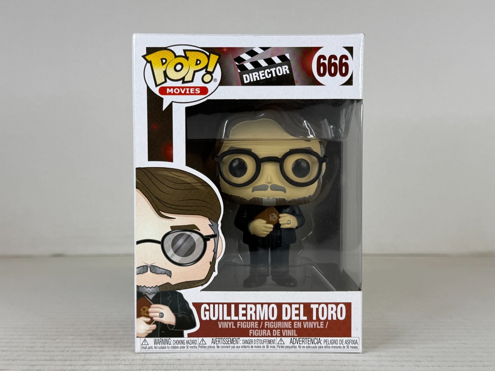 Vinilo Funko Pop - Películas - Director - Guillermo Del Toro - #666