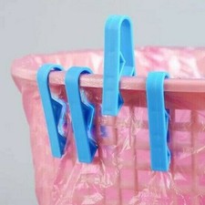 Waste Dustbin Bag Clips 4/10pcs Bag Bin Clamp Clips For Kitchen Holders