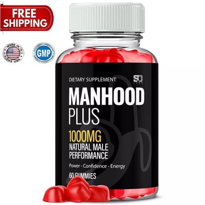 Manhood Plus Gummies - Support for Enhanced Energy and Vitality 1PCS