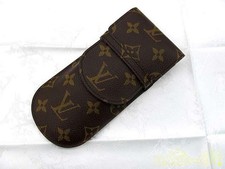 Authentic LOUIS VUITTON M62970 Monogram Etui Lunette Rabat Glasses Case Used