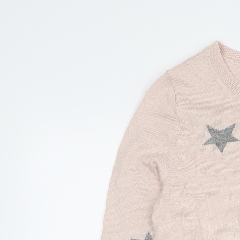 GAP Women's Pink Star Pattern Pullover Jumper XS - image 12