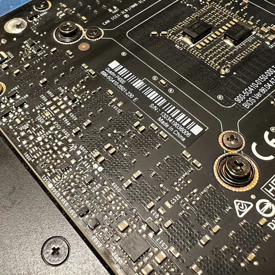 Dell Nvidia Quadro P4000 8GB GDDR5 GPU Graphics Card! GTX1070 4x DP *Noisy Fan* - Image 4 of 4