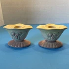 Tg Set Of 2-HULL-candlestick Holders( Tc)