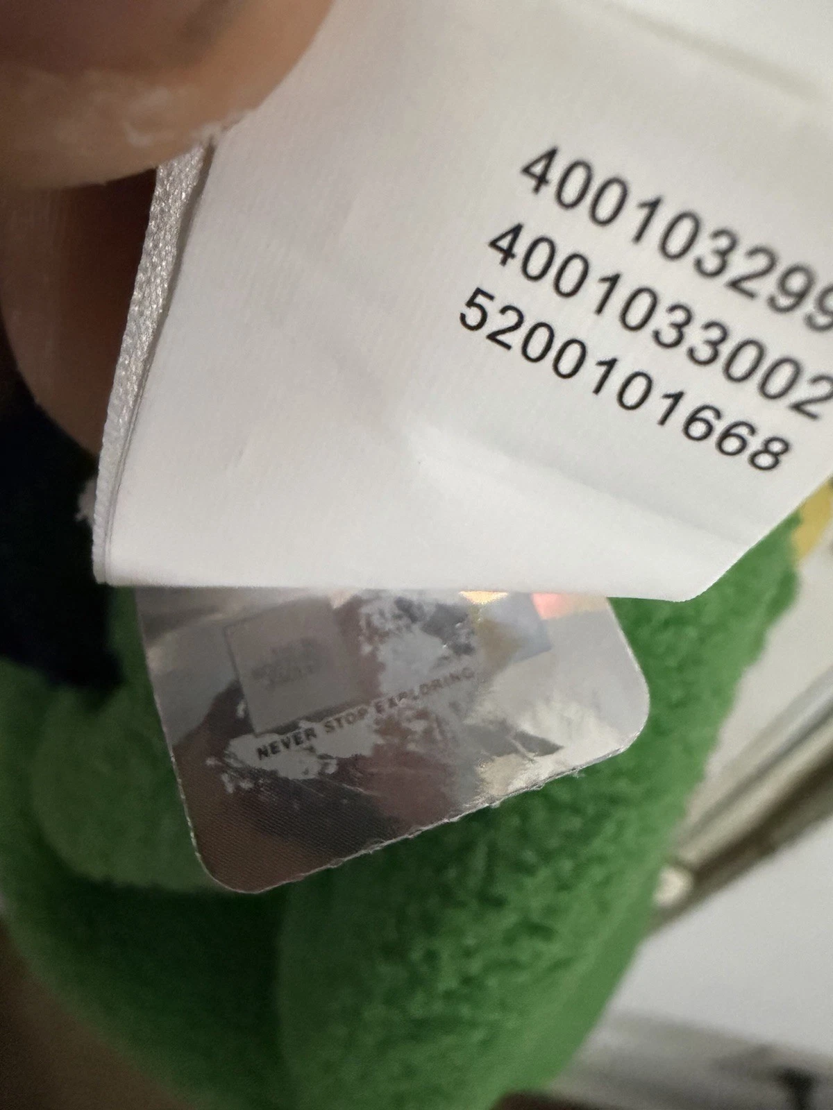 North Face x Brain Dead 89 Placket Pullover Fleece Green Size Large - product detail image 9
