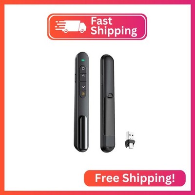 QUI Presentation Clicker with Volume Control, Wireless Presenter Remote