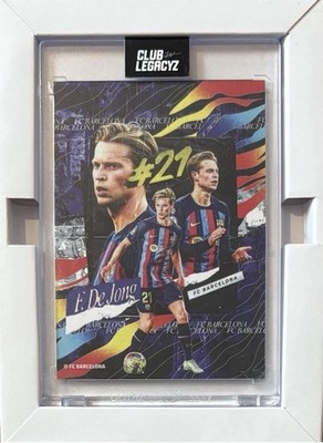 Legacyz Clubkarte Frankie De Jong /50 Niederlande Barcelona