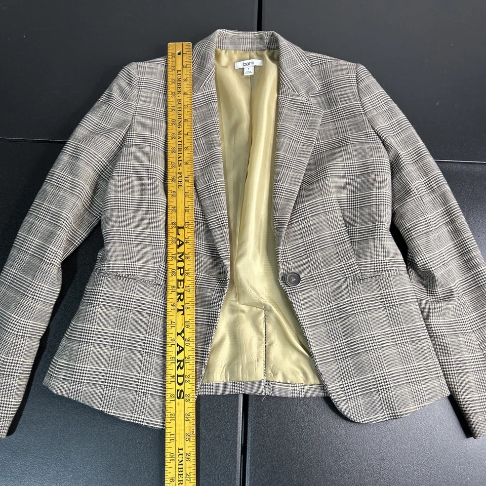 Chaqueta Traje Bar III Talla 4 Mujer Multicolor Negocios   Foto 3 de 4