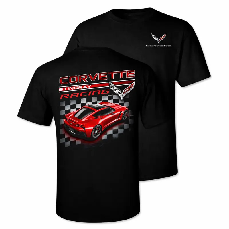 Stingray Racing sport T-shirt, Racing T-Shirt, Supercar Graphic Tee, American Mu