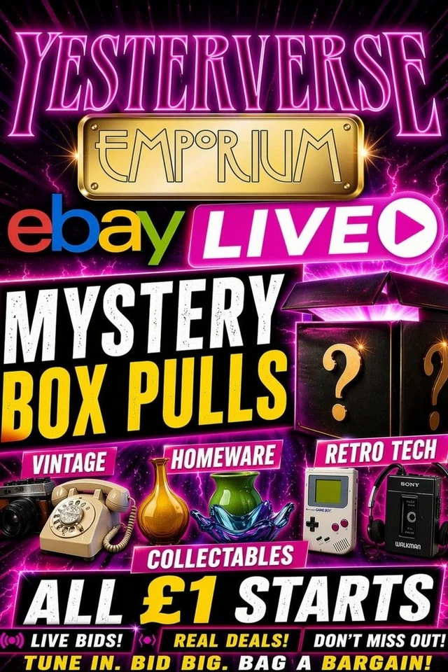 ALL £1 START Photography Vintage Homeware Retro Collectables Cameras Comics