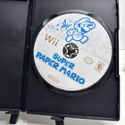 Super Paper Mario Nintendo Wii 2007 DISC ONLY Tested WORKS