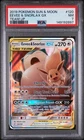 2019 POKEMON SUN & MOON TEAM UP #120 EEVEE & SNORLAX GX TEAM UP PSA 7