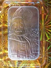 1 oz Royal Mint Star Wars Dark Side Silver Bar Darth Vader .9999 Fine (Sealed)