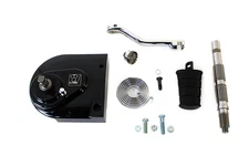 Kick Starter Conversion Kit Black fits Harley Davidson