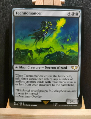 Technomancer - Warhammer 40.000 - Rare - NM (siehe Bilder) MTG