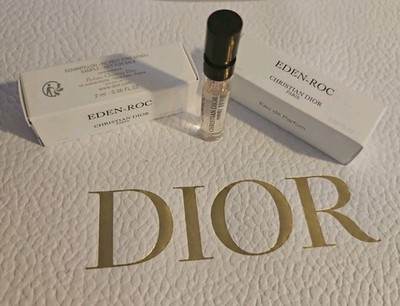 Christian Dior Eden Roc Eau de Parfum 2 ml Sample Spray (Lot of 2) La Collection