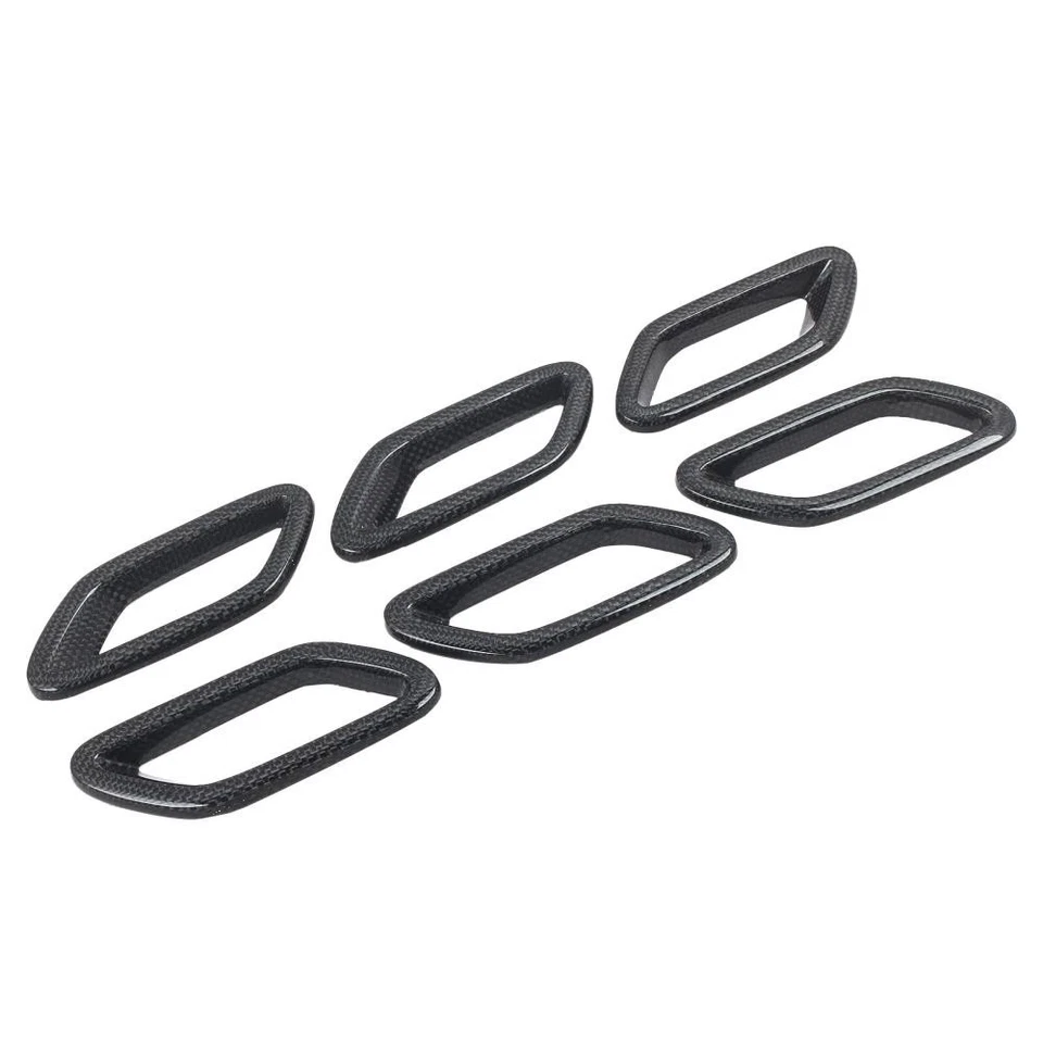 2007-15 Carbon Fiber Side Air Intakes For Maserati Granturismo Grancabrio Gt Gts Foto 4 de 4